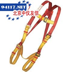 1003438SPERIANRM 全身安全带配有弹性肩带，前侧挂环，悬吊挂环，背部D型环和工作定位腰带